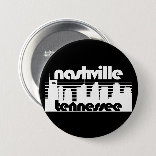 Nashville Tennessee Button (Vorne & Hinten)