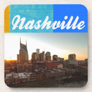 Nashville Tennessee City Scape Beautiful Getränkeuntersetzer