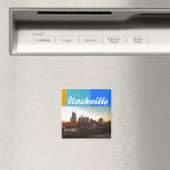 Nashville Tennessee City Scape Beautiful Magnet (In Situ (Geschirrspüler))