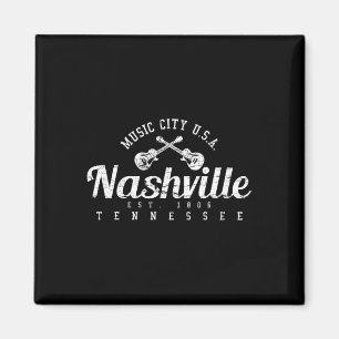 Nashville Tennessee Country-Musik USA-Shirt Gesche Magnet