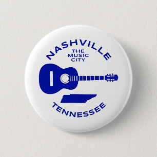Nashville Tennessee Die Musikstadt Button