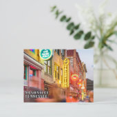 Nashville Tennessee Downtown City Postcard Postkarte (Stehend Vorderseite)