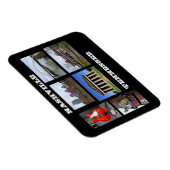 Nashville Tennessee Flexible Foto Magnet (Rechte Seite)