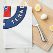 Nashville Tennessee Geschirrtuch (Viertel Falte)