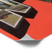 Nashville, Tennessee - Große Buchstabenszenen 2 Poster (Ecke)