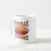 Nashville Tennessee Kaffeetasse (Vorderseite Links)