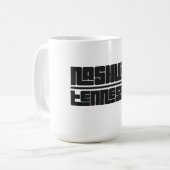 Nashville - Tennessee Kaffeetasse (Vorderseite Links)