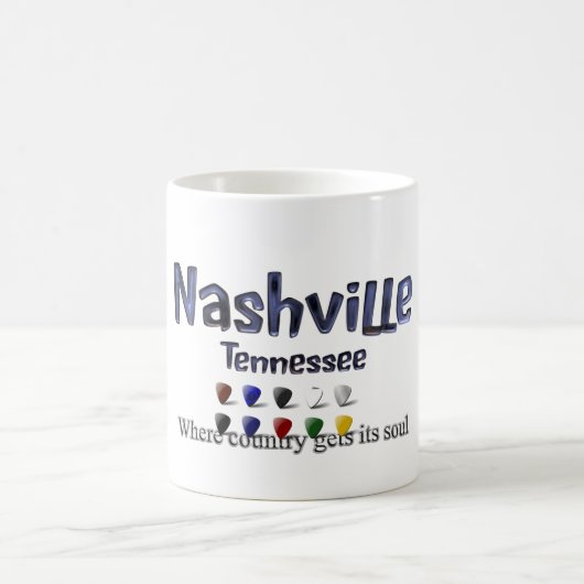 Nashville Tennessee Kaffeetasse (Mittel)