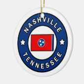 Nashville Tennessee Keramik Ornament (Links)