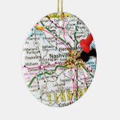 Nashville, Tennessee Keramikornament (Rechts)