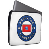 Nashville Tennessee Laptopschutzhülle (Vorne Rechts)