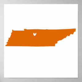 Nashville, Tennessee-Liebe Poster