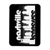Nashville Tennessee Magnet (Vertikal)