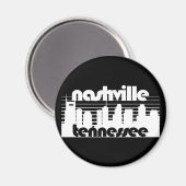 Nashville Tennessee Magnet (Vorderseite/Rückseite)