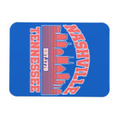 Nashville, Tennessee Magnet (Horizontal)