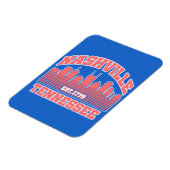 Nashville, Tennessee Magnet (Linke Seite)