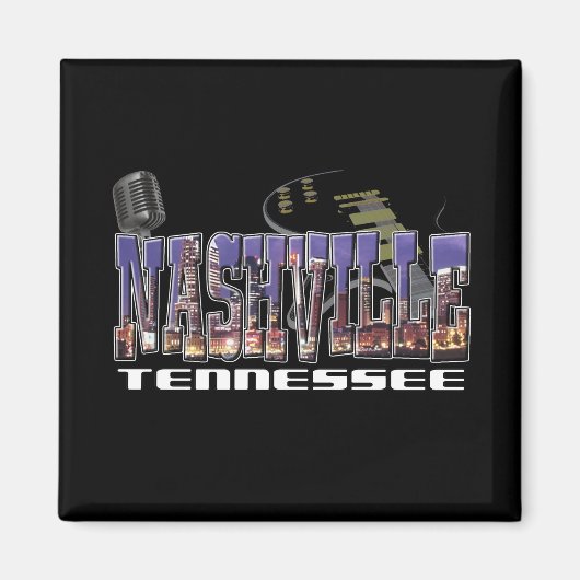 Nashville Tennessee Magnet (Vorne)