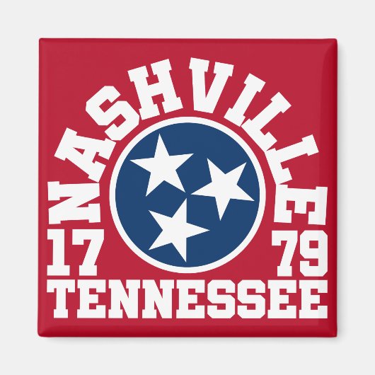 Nashville, Tennessee Magnet (Vorne)