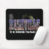 Nashville Tennessee Mousepad (Mit Mouse)