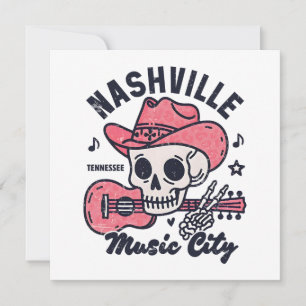 Nashville Tennessee Music City Karte