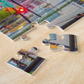 Nashville Tennessee Nacht Skyline Puzzle (Seite)