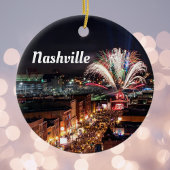 Nashville Tennessee Nightlife Foto Keramik Ornament