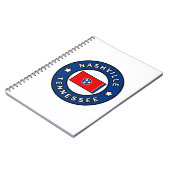 Nashville Tennessee Notizblock (Linke Seite)