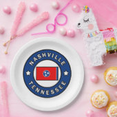 Nashville Tennessee Pappteller (Party)