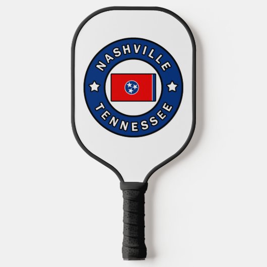 Nashville Tennessee Pickleball Schläger (Vorderseite)