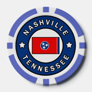 Nashville Tennessee Pokerchips