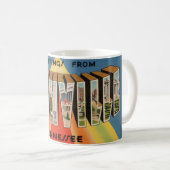 Nashville Tennessee Postcard Greeting Mug Kaffeetasse (VorderseiteRechts)