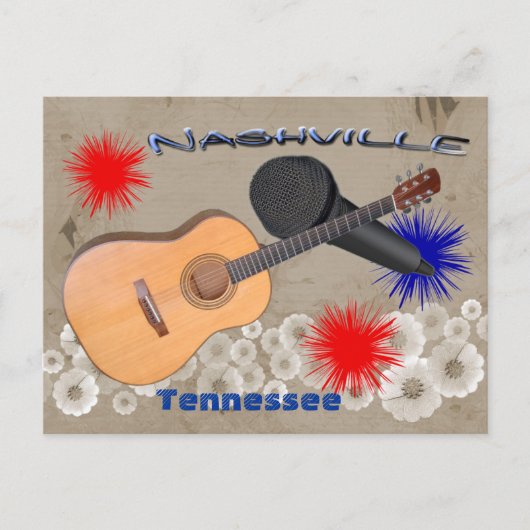 Nashville Tennessee Postcard Postkarte (Vorderseite)