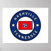 Nashville Tennessee Poster (Vorne)