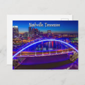 Nashville Tennessee Postkarte (Vorne/Hinten)