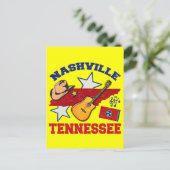 Nashville, Tennessee Postkarte (Stehend Vorderseite)