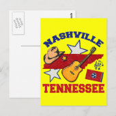 Nashville, Tennessee Postkarte (Vorne/Hinten)