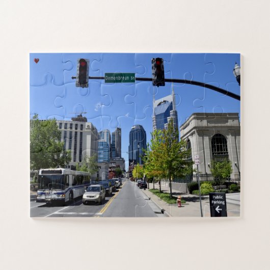 Nashville Tennessee Puzzle (Horizontal)