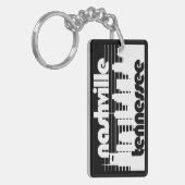 Nashville Tennessee Schlüsselanhänger (Vorderseite links)