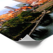 Nashville, Tennessee Skyline #1 Poster (Ecke)