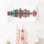 Nashville Tennessee Skyline Banner (Insitu)