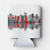 Nashville Tennessee Skyline Dosenkühler (Rückseite)