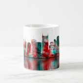 Nashville Tennessee Skyline Kaffeetasse (Mittel)