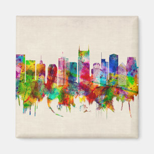 Nashville Tennessee Skyline Magnet