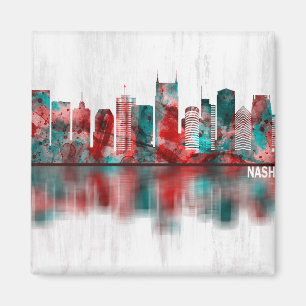 Nashville Tennessee Skyline Magnet