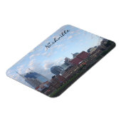 Nashville Tennessee Skyline Magnet (Linke Seite)