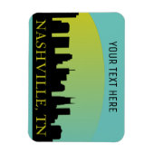 Nashville, Tennessee Skyline Magnet (Vertikal)