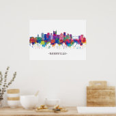 Nashville Tennessee Skyline Poster (Küche)