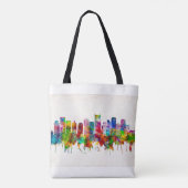 Nashville Tennessee Skyline Tasche (Rückseite)