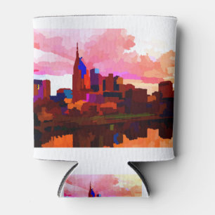 Nashville Tennessee Skyline von Jon Baran Dosenkühler