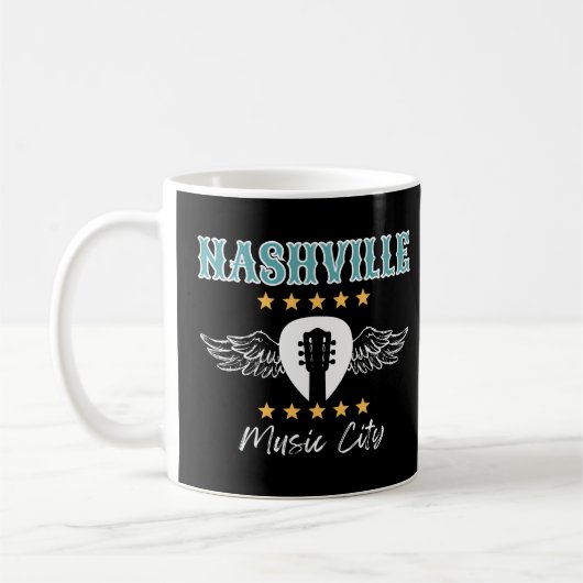 Nashville, Tennessee, Souvenirs Country Fashion Mu Kaffeetasse (Links)